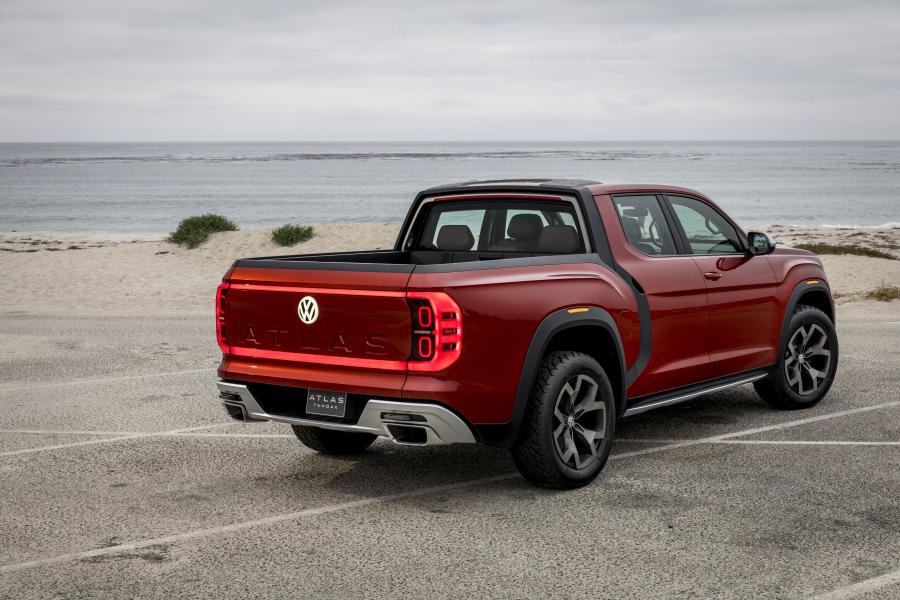  Volkswagen Atlas Tanoak Pickup Truck Concept 2018 года  (фото 26 из 32)